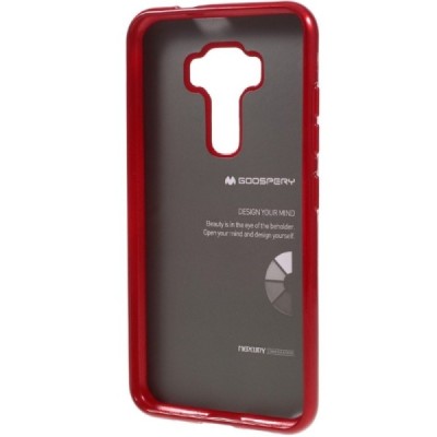 Asus Zenfone 3 5.2 (ZE520KL) Mercury sarkans cieta silikona (TPU) futrālis / Vacins.lv