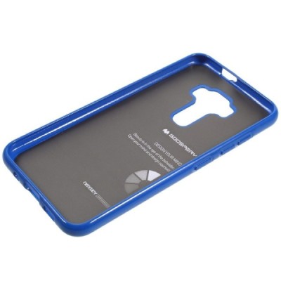 Asus Zenfone 3 5.2 (ZE520KL) tamsiai mėlynas Mercury kieto silikono (TPU) dėklas / Priedai.lt