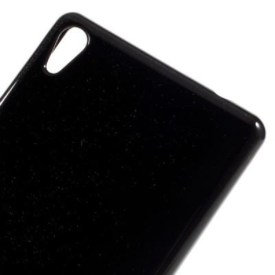 Sony Xperia XA Ultra (F3212, F3216) juodas Mercury kieto silikono (TPU) dėklas / Priedai.lt