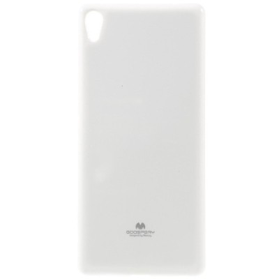 Sony Xperia XA Ultra (F3212, F3216) Mercury balts cieta silikona (TPU) futrālis / Vacins.lv