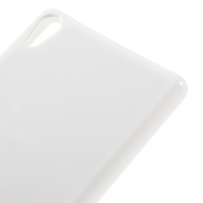 Sony Xperia XA Ultra (F3212, F3216) baltas Mercury kieto silikono (TPU) dėklas / Priedai.lt