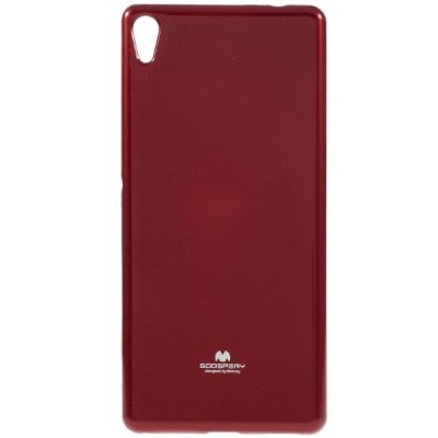 Sony Xperia XA Ultra (F3212, F3216) raudonas Mercury kieto silikono (TPU) dėklas / Priedai.lt