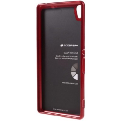 Sony Xperia XA Ultra (F3212, F3216) Mercury sarkans cieta silikona (TPU) futrālis / Vacins.lv