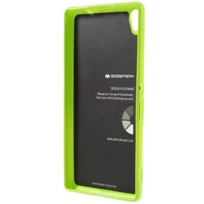 Sony Xperia XA Ultra (F3212, F3216) žalias Mercury kieto silikono (TPU) dėklas / Priedai.lt