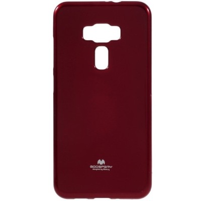 Asus Zenfone 3 5.5 (ZE552KL) Mercury sarkans cieta silikona (TPU) futrālis / Vacins.lv