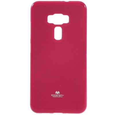 Asus Zenfone 3 5.5 (ZE552KL) Mercury tumši rozs cieta silikona (TPU) futrālis / Vacins.lv