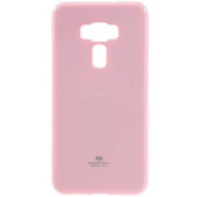 Asus Zenfone 3 5.5 (ZE552KL) Mercury gaiši rozs cieta silikona (TPU) futrālis / Vacins.lv