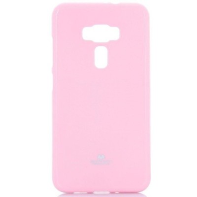 Asus Zenfone 3 5.5 (ZE552KL) Mercury gaiši rozs cieta silikona (TPU) futrālis / Vacins.lv