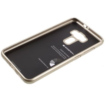 Asus Zenfone 3 5.5 (ZE552KL) Mercury zelta cieta silikona (TPU) futrālis / Vacins.lv