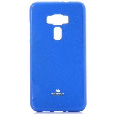 Asus Zenfone 3 5.5 (ZE552KL) Mercury tumši zils cieta silikona (TPU) futrālis / Vacins.lv