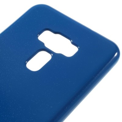 Asus Zenfone 3 5.5 (ZE552KL) Mercury tumši zils cieta silikona (TPU) futrālis / Vacins.lv