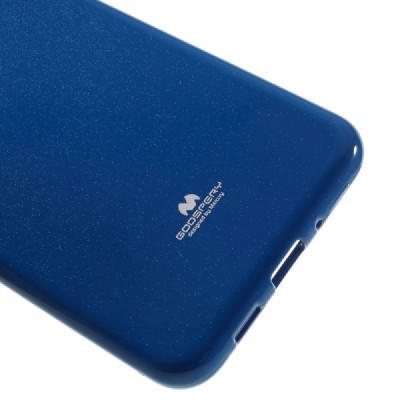 Asus Zenfone 3 5.5 (ZE552KL) Mercury tumši zils cieta silikona (TPU) futrālis / Vacins.lv