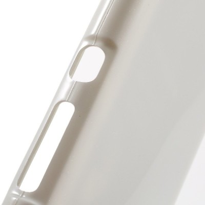 Sony Xperia C4 (E5303, E5306, E5353) baltas Mercury kieto silikono (TPU) dėklas / Priedai.lt