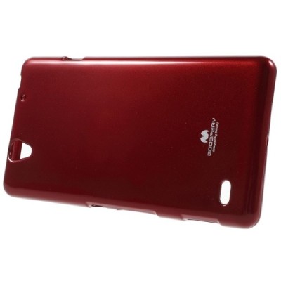 Sony Xperia C4 (E5303, E5306, E5353) raudonas Mercury kieto silikono (TPU) dėklas / Priedai.lt