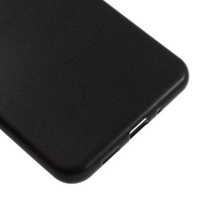 Asus Zenfone 3 5.5 (ZE552KL) cieta silikona (TPU) melns apvalks / vacins.lv