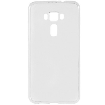 Asus Zenfone 3 5.5 (ZE552KL) dzidrs (caurspīdīgs) cieta silikona TPU pasaulē planākais apvalks / Vacins.lv