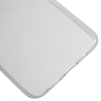 Asus Zenfone 3 5.5 (ZE552KL) dzidrs (caurspīdīgs) cieta silikona TPU pasaulē planākais pelēks apvalks / Vacins.lv