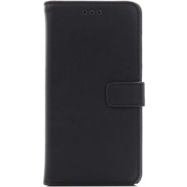 „Retro“ atvēramais maciņš - melns (Zenfone 3 Laser)