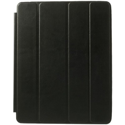Apple iPad 2 / 3 / 4 klasisks atvēramais melns futrālis / Vacins.lv