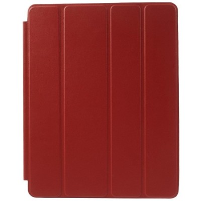 Apple iPad 2 / 3 / 4 klasisks atvēramais sarkans futrālis / Vacins.lv