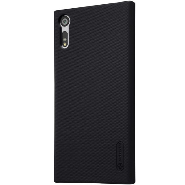 „Nillkin“ Frosted Shield dėklas - juodas (Xperia XZ / XZs)