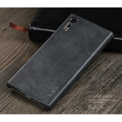 „X-Level“ Vintage Sony Xperia XZ (Xperia XZs) pilkas odinis dėklas - nugarėlė / Priedai.lt