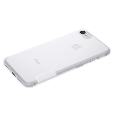 Apple iPhone 7 (iPhone 8) Nillkin Nature dzidrs (caurspīdīgs) silikona planākais apvalks / Vacins.lv