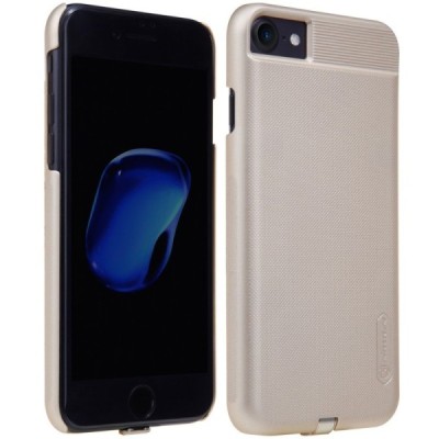 Apple iPhone 7 (iPhone 8) Nillkin Magic Wirelesszelts plastmasas futrālis - zelts / Vacins.lv