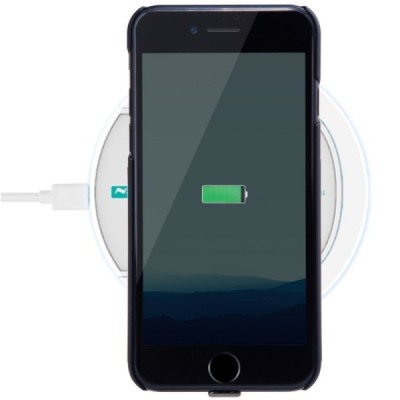 Apple iPhone 7 (iPhone 8) Nillkin Magic Wirelesszelts plastmasas futrālis - melns / Vacins.lv