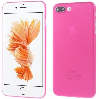 Apple iPhone 7 Plus (iPhone 8 Plus) pasaulē planākais tumši rozs futrālis / Vacins.lv