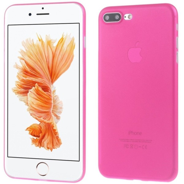 Ploniausias plastikinis dėklas - tamsiai rožinis (iPhone 7 Plus / 8 Plus)