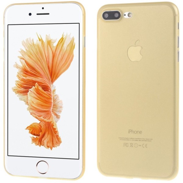 Ploniausias plastikinis dėklas - šviesiai rudas (iPhone 7 Plus / 8 Plus)