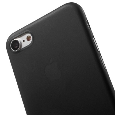 Apple iPhone 7 (iPhone 8) pasaulē planākais melns futrālis / Vacins.lv