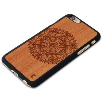 Apple iPhone 6s „Crafted Cover“ Mandala dabīga koka telefona apvalks / Vacins.lv
