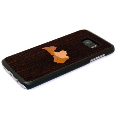 Samsung Galaxy S7 edge „Crafted Cover“ Latvija dabīga koka telefona apvalks / Vacins.lv