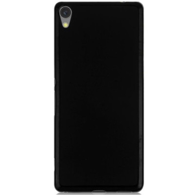 Sony Xperia XA Ultra (F3212, F3216) kieto silikono TPU juodas dėklas - nugarėlė / Priedai.lt