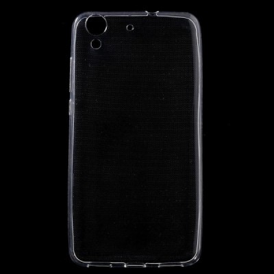 Huawei Y6 II (Huawei Y6 2, Huawei Honor 6, Huawei Honor Play 6, Huawei Honor 6 Play) dzidrs (caurspīdīgs) cieta silikona TPU pas