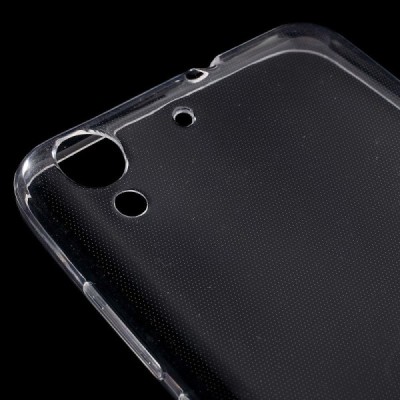 Huawei Y6 II (Huawei Y6 2, Huawei Honor 6, Huawei Honor Play 6, Huawei Honor 6 Play) dzidrs (caurspīdīgs) cieta silikona TPU pas