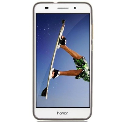 Huawei Y6 II (Huawei Y6 2, Huawei Honor 6, Huawei Honor Play 6, Huawei Honor 6 Play) skaidrus (permatomas) kieto silikono TPU pl