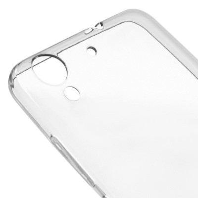 Huawei Y6 II (Huawei Y6 2, Huawei Honor 6, Huawei Honor Play 6, Huawei Honor 6 Play) skaidrus (permatomas) kieto silikono TPU pl