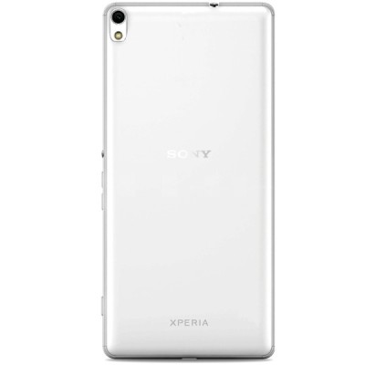 Sony Xperia XA Ultra (F3212, F3216) dzidrs (caurspīdīgs) cieta silikona TPU pasaulē planākais apvalks / Vacins.lv