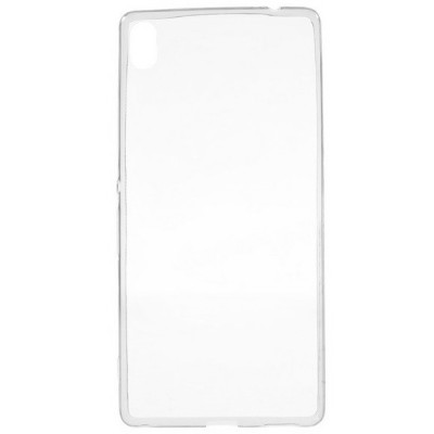 Sony Xperia XA Ultra (F3212, F3216) skaidrus (permatomas) kieto silikono TPU ploniausias pasaulyje bespalvis dėklas / Priedai.lt