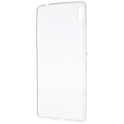 Sony Xperia XA Ultra (F3212, F3216) skaidrus (permatomas) kieto silikono TPU ploniausias pasaulyje bespalvis dėklas / Priedai.lt
