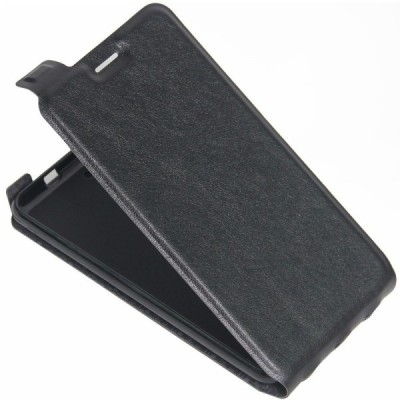 Huawei Y6 II (Huawei Y6 2, Huawei Honor 6, Huawei Honor Play 6, Huawei Honor 6 Play) klasikinis vertikaliai atverčiamas juodas o