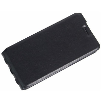 Huawei Y6 II (Huawei Y6 2, Huawei Honor 6, Huawei Honor Play 6, Huawei Honor 6 Play) klasikinis vertikaliai atverčiamas juodas o