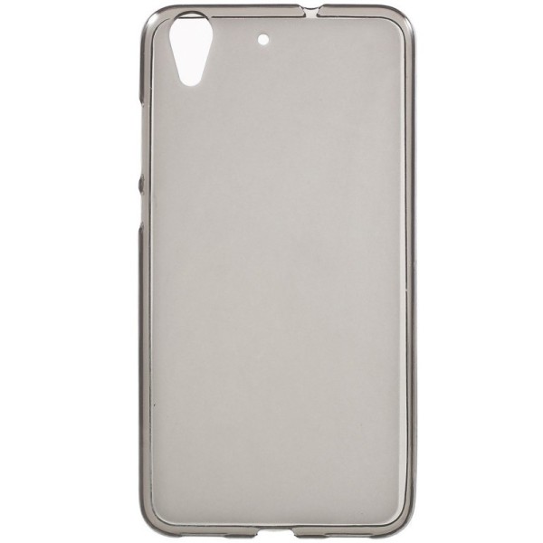 Cieta silikona (TPU) dzidrs apvalks - pelēks (Y6 II)