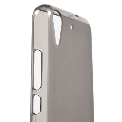 Huawei Y6 II cieta silikona (TPU) dzidrs pelēks apvalks / Vacins.lv