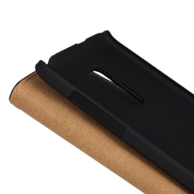 Samsung Galaxy Note Edge (N915FY) atvēramais ādas melns maciņš (maks) / Vacins.lv