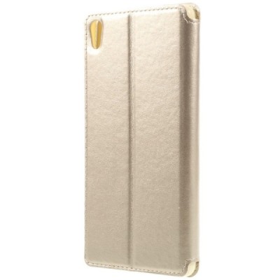 Roar Noble atverčiamas Sony Xperia XA Ultra (F3212, F3216) auksins odinis dėklas / Priedai.lt