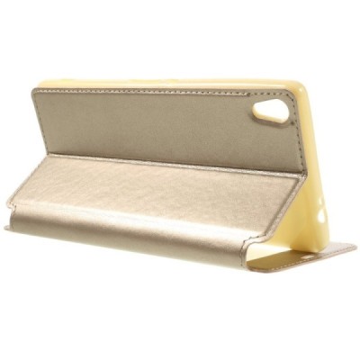Roar Noble atverčiamas Sony Xperia XA Ultra (F3212, F3216) auksins odinis dėklas / Priedai.lt